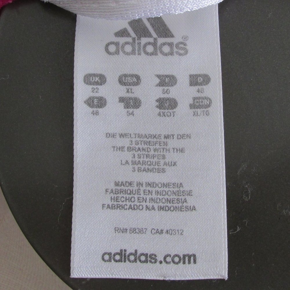 Adidas Raspberry Two-way Zip Jacket - Picture 4 of 6